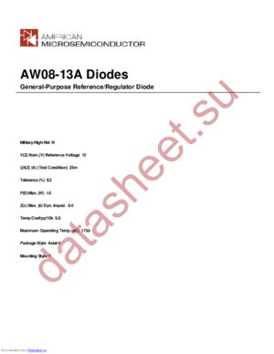 AW08-13A datasheet  