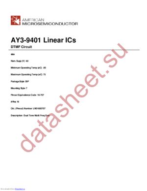 AY3-9401 datasheet  