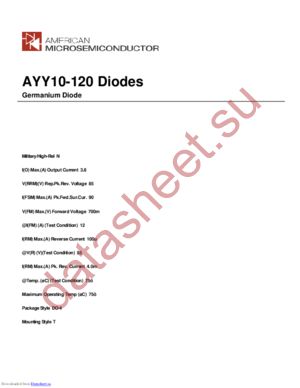 AYY10-120 datasheet  