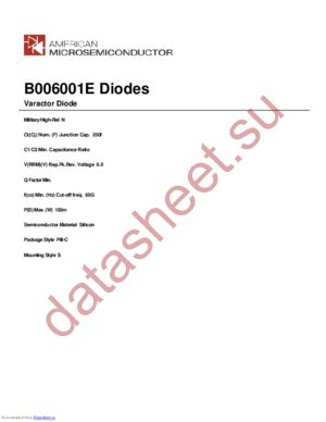 B006001E datasheet  