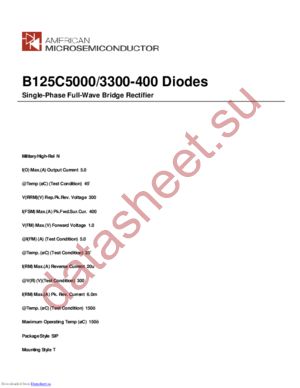 B125C5000/3300-400 datasheet  
