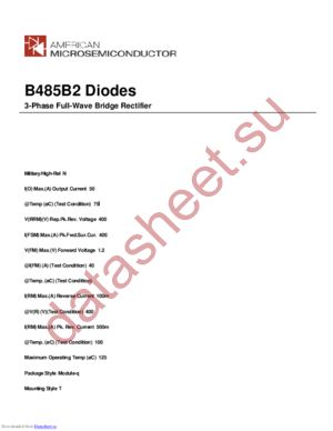 B485B2 datasheet  