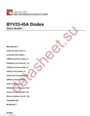 BYV23-45A datasheet  