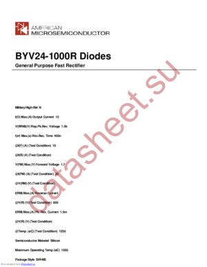 BYV24-1000R datasheet  
