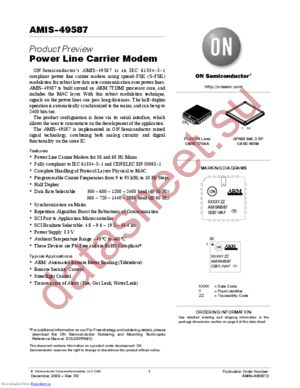 AMIS49587C5871G datasheet  