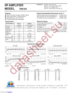 TM5103 datasheet  