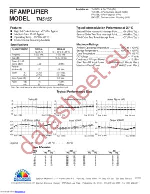 TM5155 datasheet  