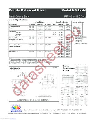 MM9xxN datasheet  