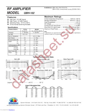 QBH-102 datasheet  