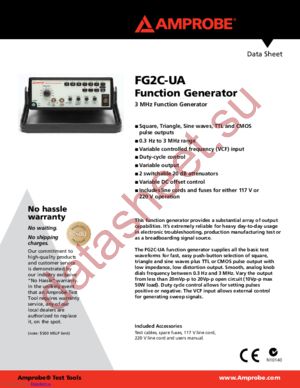 FG2C-UA datasheet  