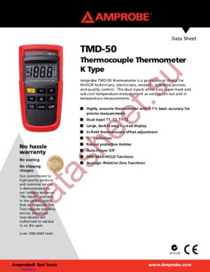 TMD-50 datasheet  