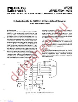 AN366 datasheet  