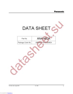 an41402a datasheet  