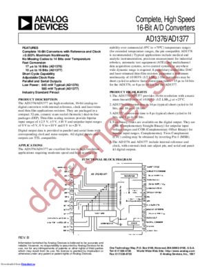 AD1377J datasheet  