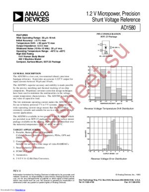 AD1580ART-REEL72 datasheet  