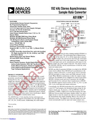 AD1896JJJ datasheet  