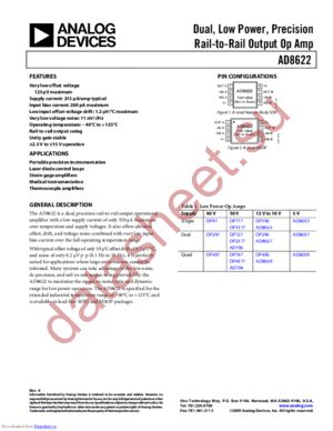 AD8622_09 datasheet  