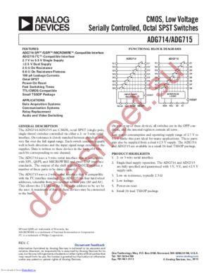 ADG714BRUZ-REEL7 datasheet  