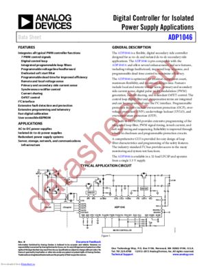 ADP1046DC1-EVALZ datasheet  