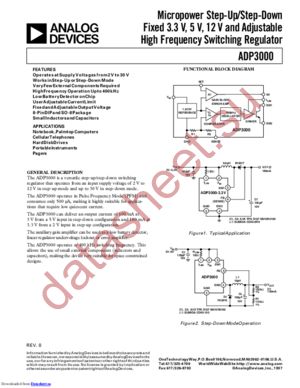 ADP3000AR-5Z-REEL datasheet  