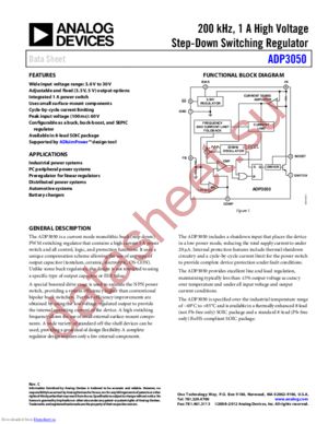 ADP3050-EVALZ datasheet  