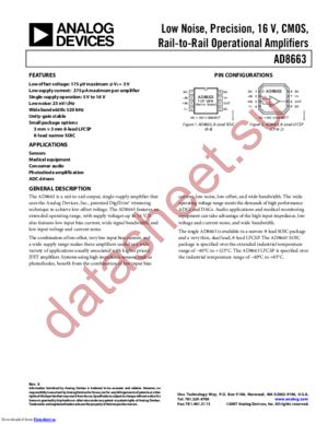 AD866307 datasheet  