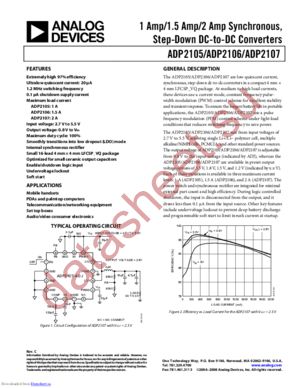 ADP2106-1.5 datasheet  