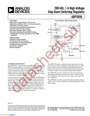 ADP3050A datasheet  