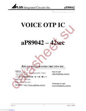 AP89042 datasheet  