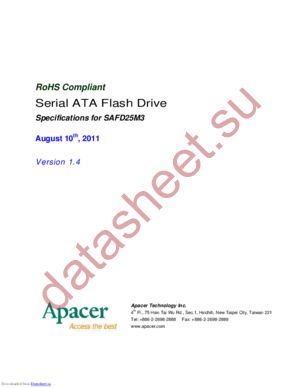 AP-SAFD25MAA008GS-T datasheet  