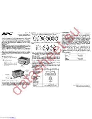 LE600 datasheet  