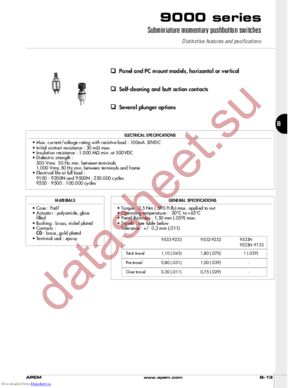 9432CDB datasheet  