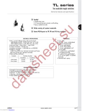 TL38W000000 datasheet  