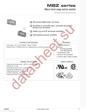 MBD5E3 datasheet  