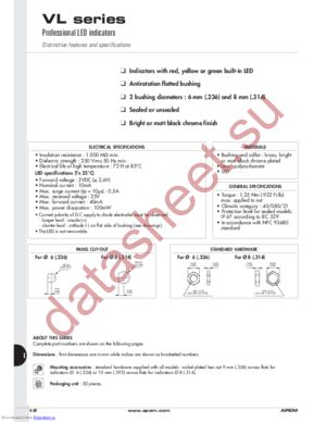 VL3CK0P500 datasheet  