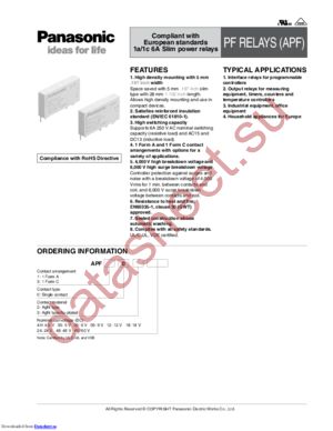 APF10312 datasheet  