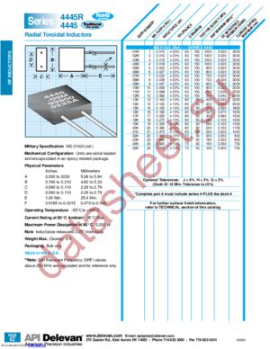 4445-09J datasheet  