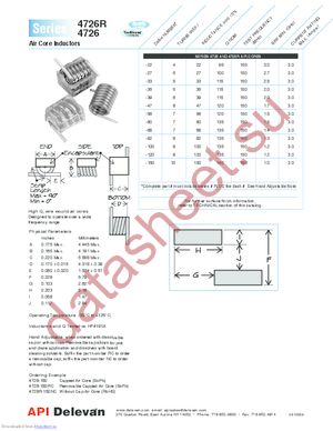 4726-47 datasheet  