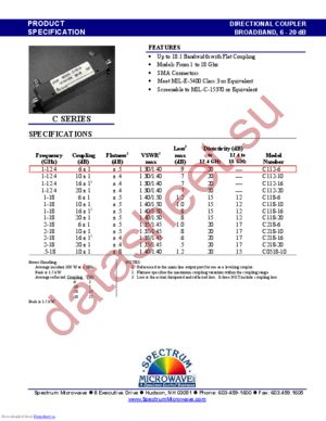 C112 datasheet  