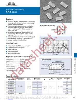 SA1206C470 datasheet  