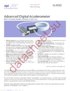 XL403DX1R006T004K00 datasheet  