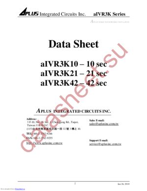 AIVR3K21 datasheet  