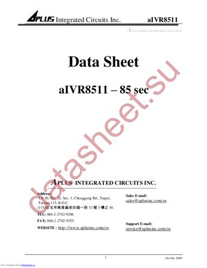 AIVR8511 datasheet  
