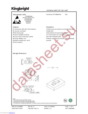 APT1608QBC-G datasheet  