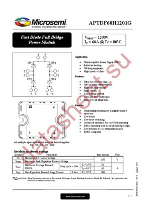 APTDF60H1201G datasheet  