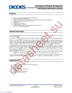 APX823-46W6G-7 datasheet  