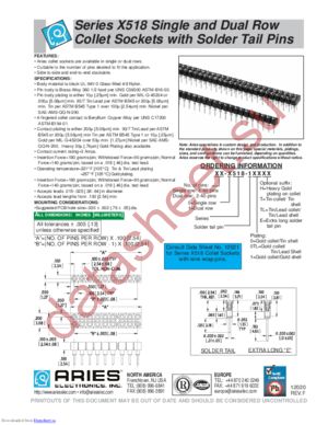 01-0518-10TL datasheet  