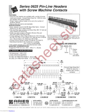 01-0625 datasheet  