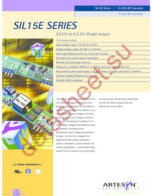 SIL15E-05S2V5-VJ datasheet  