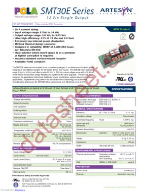 SMT30E-12W3V3-TJ datasheet  
